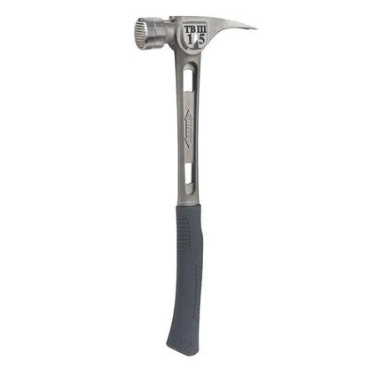 Titanium Hammer 15 oz With Milled Face And Curved Handle - Ti-Bone III