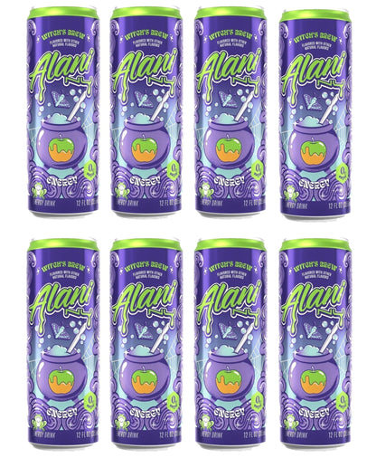 Sugar-Free Energy Drink, Witch's Brew, 12 Fl Oz, 8 Pack
