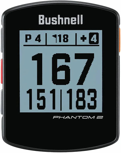 Bushnell Phantom 2 Golf GPS Rangefinder - Black