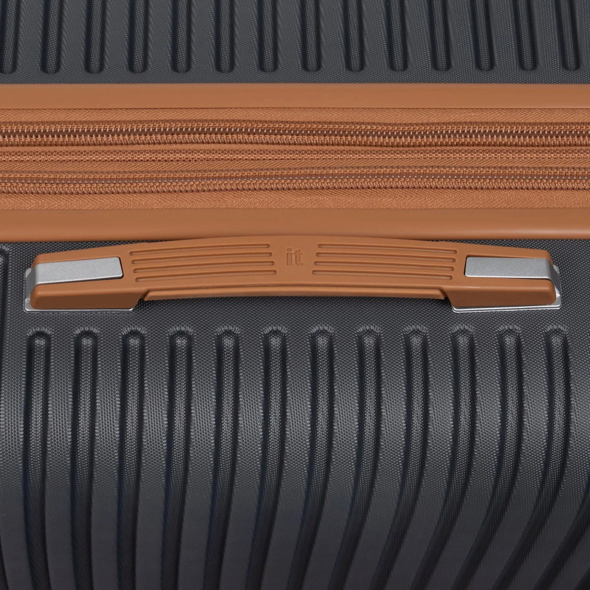 it luggage Hardside Expandable Checked Spinner Luggage 31 inch, Gray - Replicating
