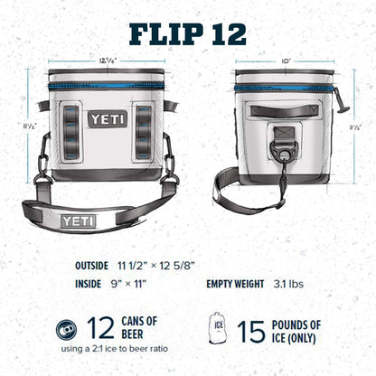 Portable Soft Cooler, 12 Cans Capacity