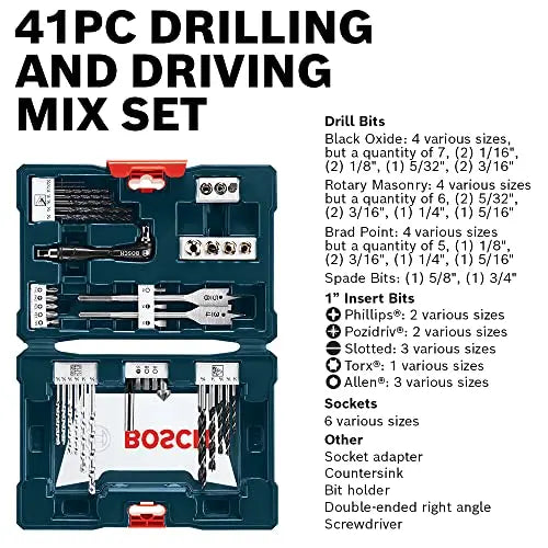 BOSCH 12V Max Cordless Drill/Driver And Impact Driver Combo Kit With 2 Batteries, Charger And Case - CLPK22-120