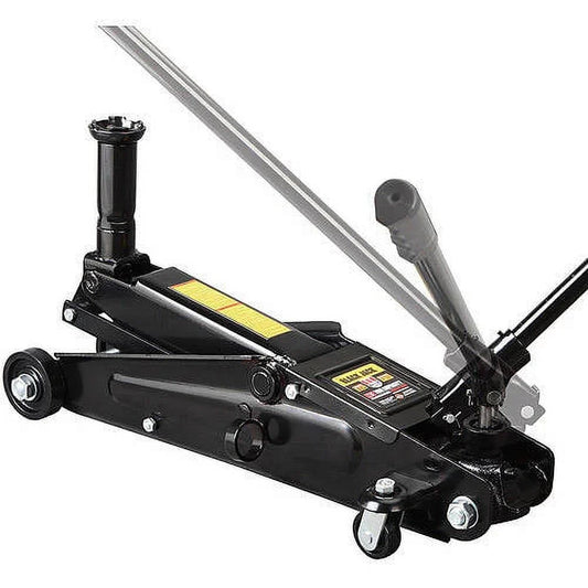 Black Jack 3 Ton SUV Floor Jack With SUV Adapter Saddle, Black - T83006W