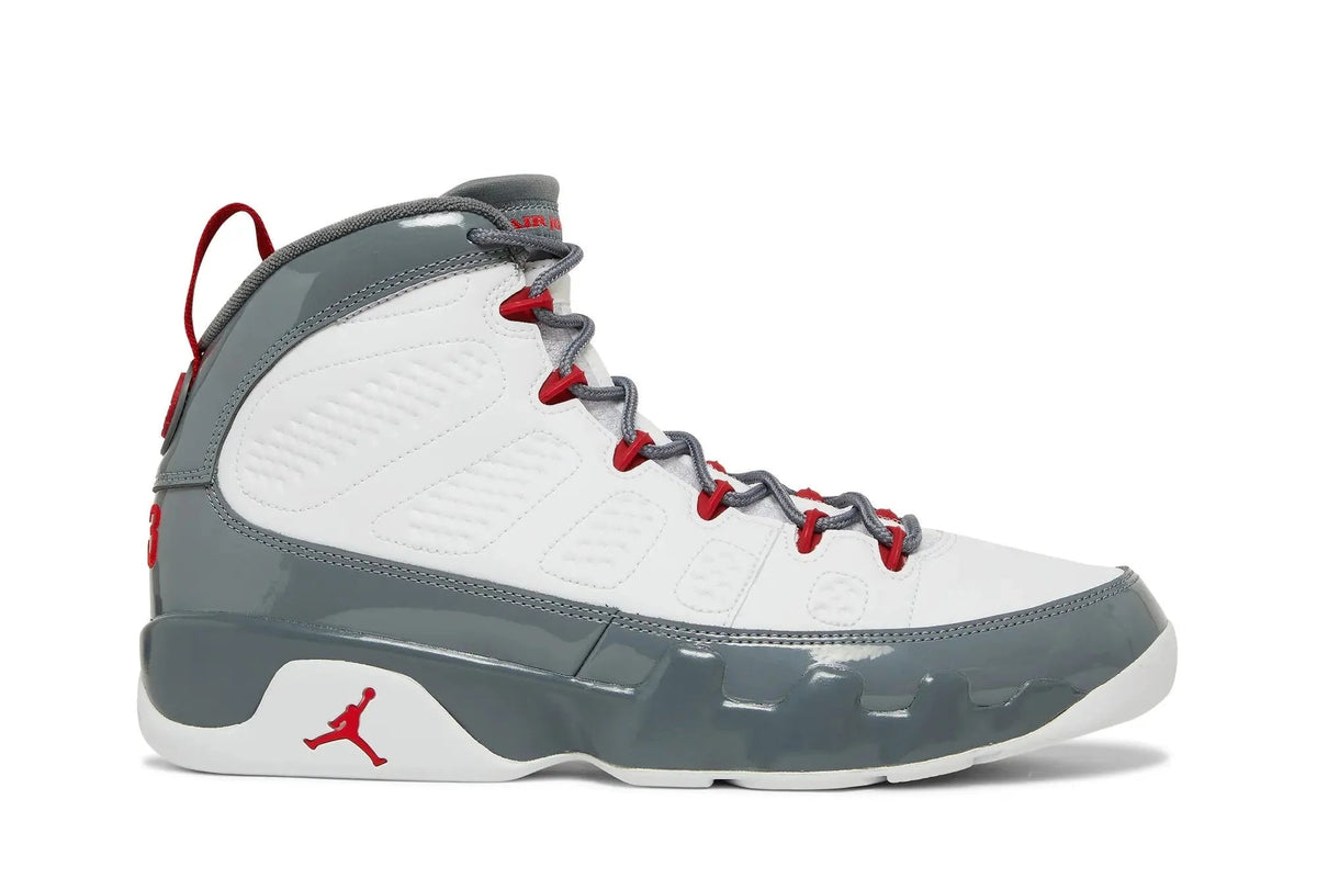 Jordan 9 Retro Fire Red White/Cool Grey/Fire Red - CT8019 162