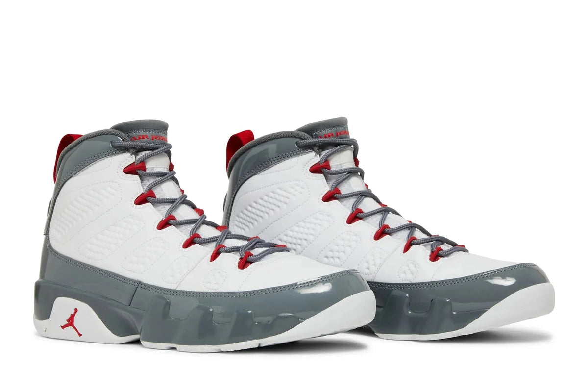 Jordan 9 Retro Fire Red White/Cool Grey/Fire Red - CT8019 162