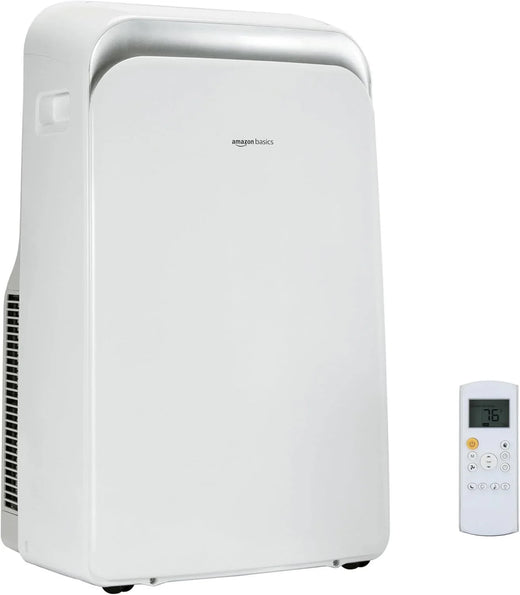 Amazon Basics 3-In-1 Portable Air Conditioner, 10000 BTU ASHRAE/6000 BTU SACC, White